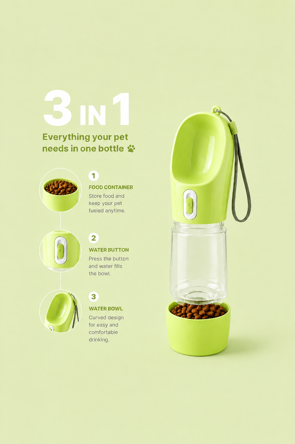 3-in-1 Pet Bottle™